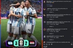 世界杯官号球迷热议：直接说决赛法国vs阿根廷吧 梅西是FIFA招牌